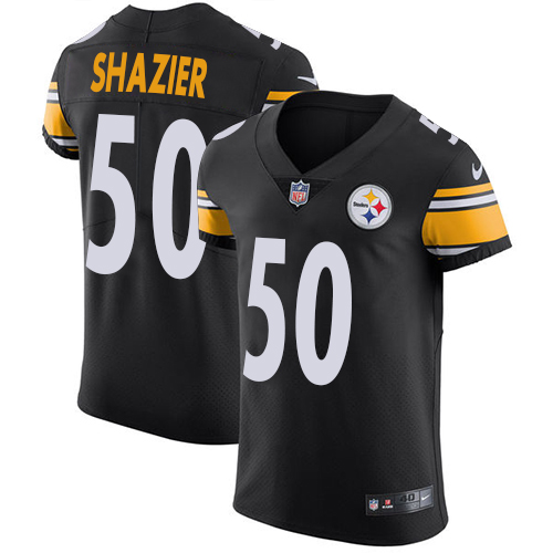 Nike Steelers #50 Ryan Shazier Black Team Color Men's Stitched NFL Vapor Untouchable Elite Jersey - Click Image to Close